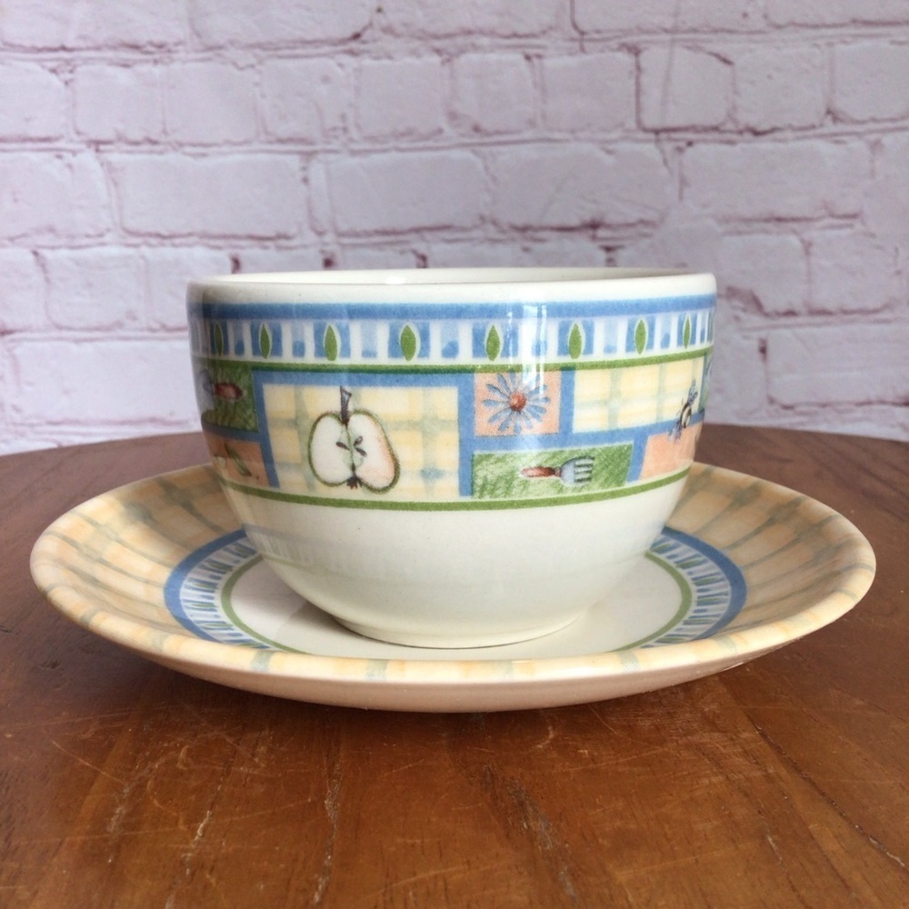 Creative Malaysia Nature Garden 4 Piece Ceramic Place Setting - Picture 8 of 13